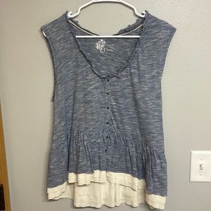 Anthropologie never been worn tank. Size medium